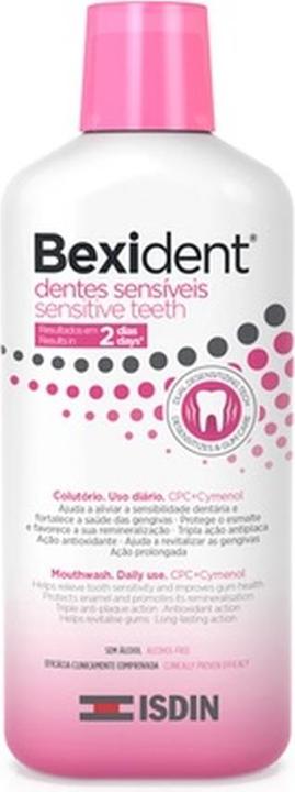 Immagine prodotto Isdin Bexident Sensitive Teeth Mouthwash 500ml (500 ml, Collutorio)