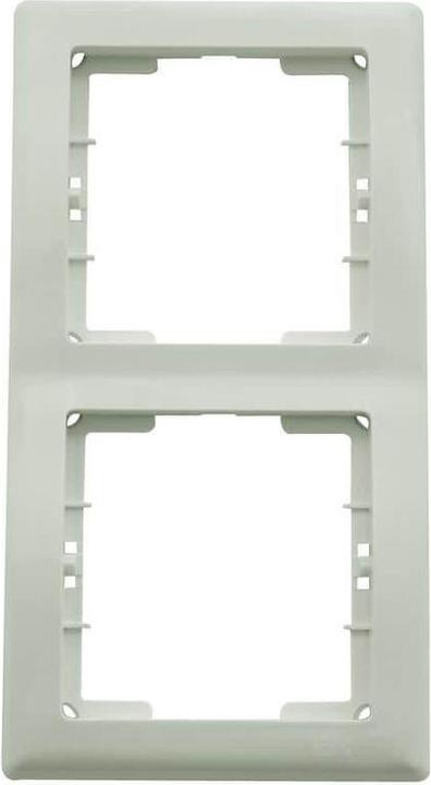 Actual product image Mutlusan Daria 2-fold frame vertical white for 2 modules