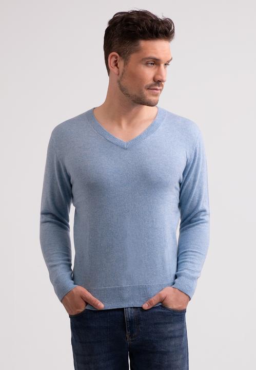 blu chiaro melange
