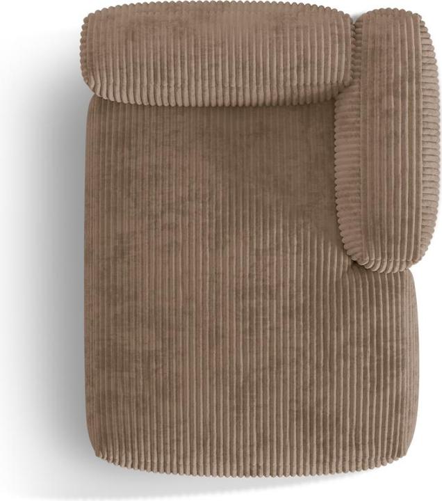 Image du produit Micadoni Chaise longue modulable droite, "Martina", 1 Place, 176x123x75 Fabriqué en Europe (Recamière)
