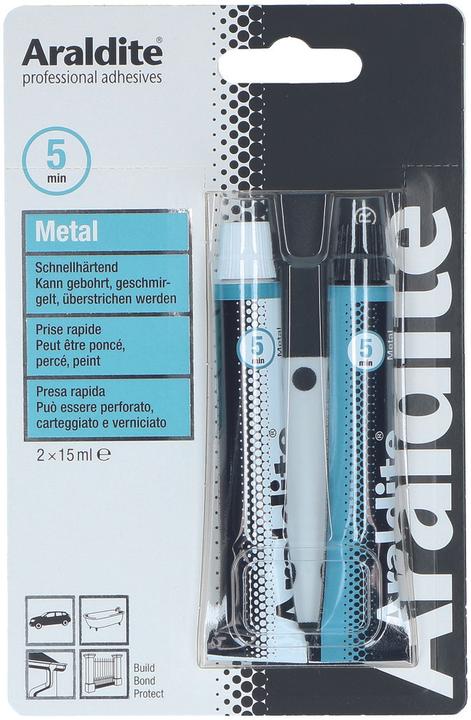 Actual product image Araldite Metal glue, tube (60 g, 30 ml)