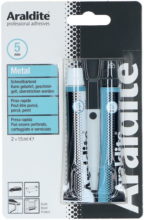 Actual product image Araldite Metal glue, tube (60 g, 30 ml)