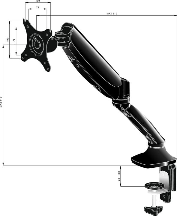 Image du produit iiyama DS3001C-B1 (Tables, 27", 5 kg)