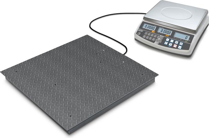 Image du produit Kern CCS 1T-4 Balance de comptage Plage de pesée (max.) 1500 kg Lisibilité 0,1 g Alimentation secteur
