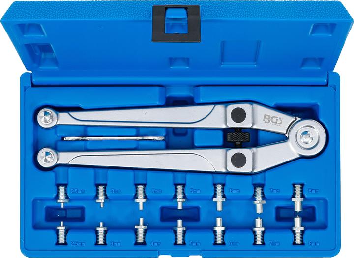 Produktbild BGS Stirnlochschlüssel-Satz (6 mm, 7 mm, 3 mm, 5 mm, 8 mm, 9 mm, 4 mm)