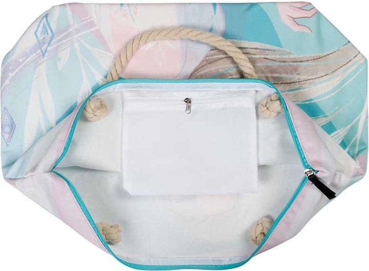 Produktbild Karactermania Die Eiskönigin 2 (Frozen 2) Summer-Soleil Strandtasche, Blau, 52 x 37 cm