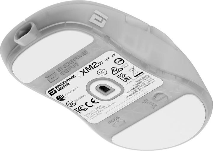 Actual product image Endgame Gear XM2w 4k (v2) - Wireless Gaming Mouse - White Frost (Cable, Wireless)