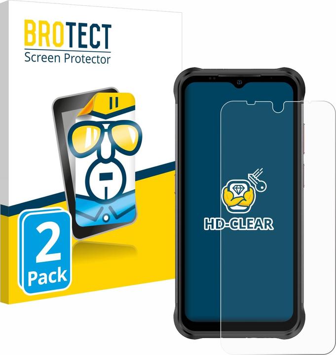 Immagine prodotto BROTECT Pellicola Trasparente (2 Pezzo/i, Ulefone Power Armor 14)