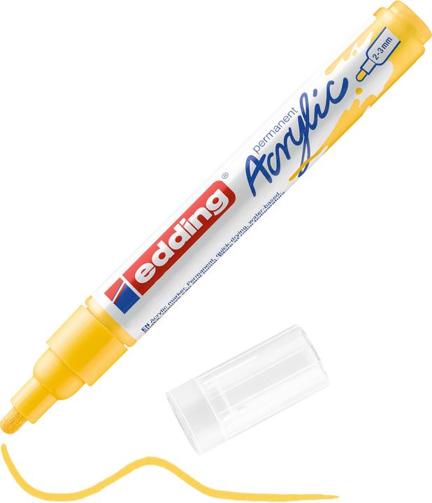 Produktbild Edding Acrylmarker 5100 Medium (Verkehrsgelb, 3 mm, 1 x)