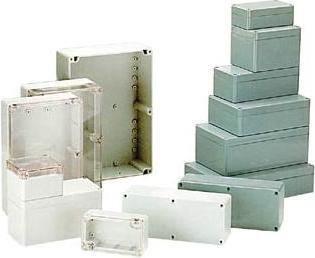 Produktbild Velleman ABS-GEHÄUSE - WASSERDICHT - DUNKELGRAU - 120 x 120 x 90 mm (Gehäuse)