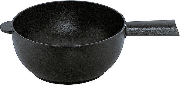 Produktbild Spring Caquelon Saas-Fee Gusseisen schwarz matt 2.0 l ø 20 cm (2 l)