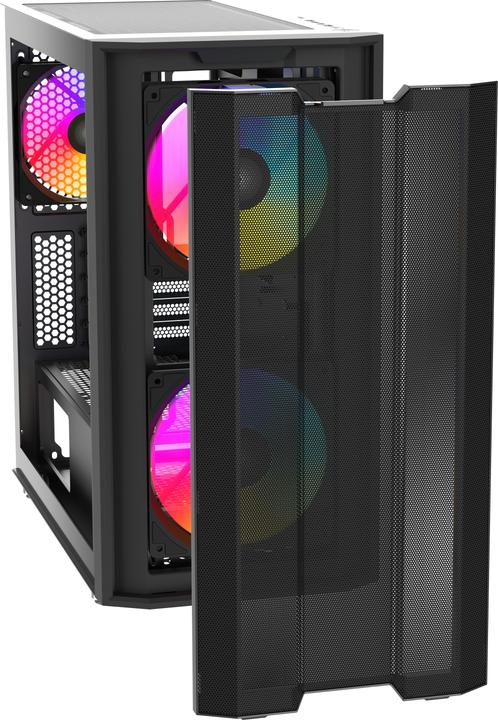 Produktbild Sama Gears S30, Black mATX Mid-tower Case (ITX, Micro ATX (mATX))