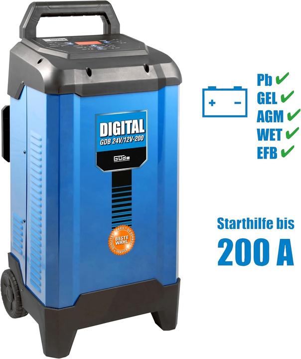 Actual product image Güde Digital GDB 24V/12V-200 (12V, 24V, 40 A)