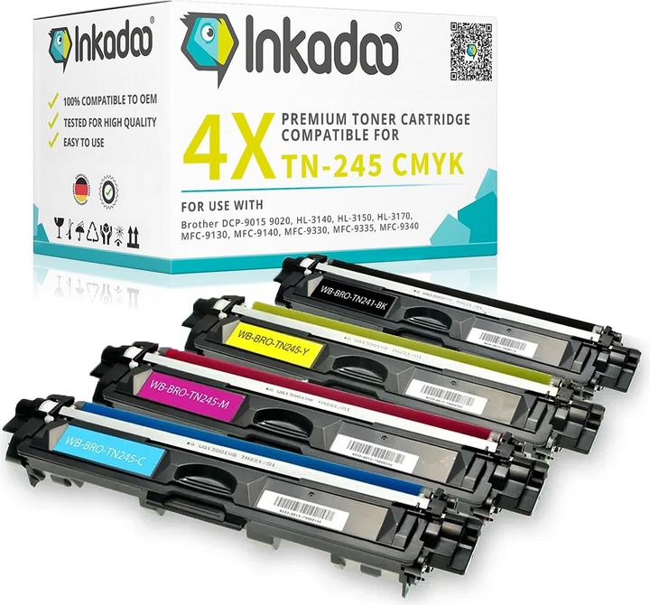 Immagine prodotto Inkadoo Toner compatibile per Brother TN-241 TN-245 (C)