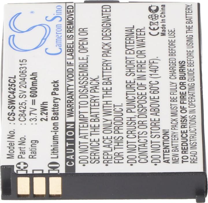 Battery for Swissvoice eSense Coloe E eSense SV 20406288 600mAh - UK