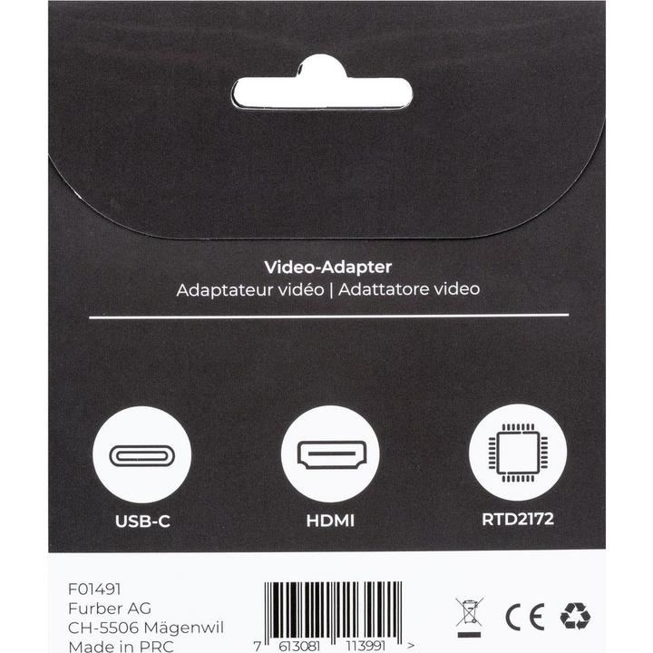 Produktbild Onit Adapter USB Type-C - HDMI (USB Typ-C, 4.50 cm)