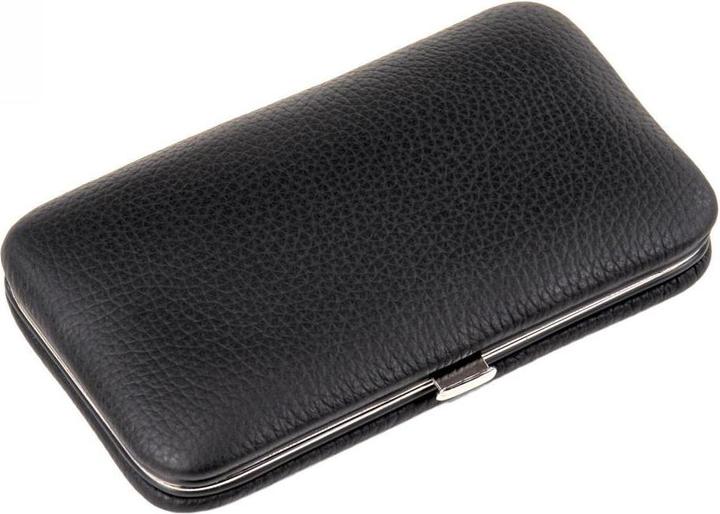 Produktbild Sacher TF100R.1504 - 4-teilig Maniküretui Manikürenset schwarz Leder