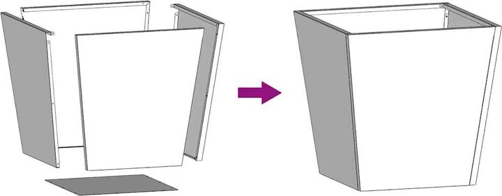 Actual product image vidaXL Pflanzkübel