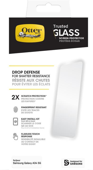 Image du produit OtterBox Trusted Glass (1 pcs, Samsung Galaxy A34 5G)