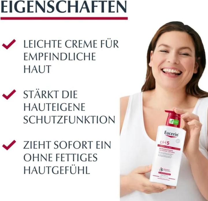 Actual product image Eucerin pH5 (Body lotion, 400 ml)