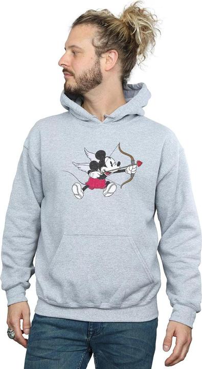 Immagine prodotto Disney Mickey Mouse Love Cherub Felpa con Cappuccio Uomo (4XL)
