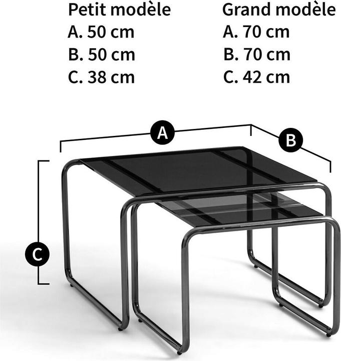 Image du produit La Redoute Interieurs Neso (70 x 70 x 42 cm)