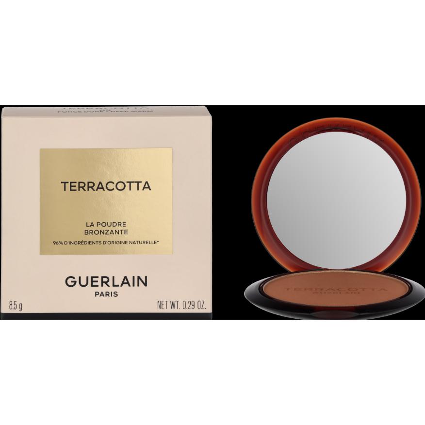 Thumbnail - Guerlain, Highlighter + Bronzer, Terracotta Original Powder 05 10 g (05 Deep Warm, Bronzer, 8.50 g)