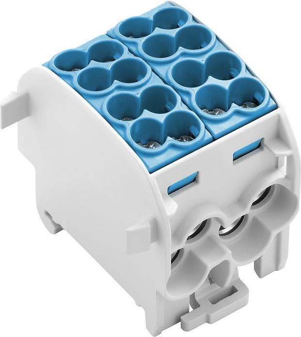 Weidmüller Distributor block WPD 201 4X25/4X16 BL 2731230000 Grey 1 pc.