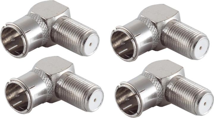 Shiverpeaks SHVP BS15-300514 5x F-snelkoppeling F-stekker naar F-stopcontact (Antennekabel)