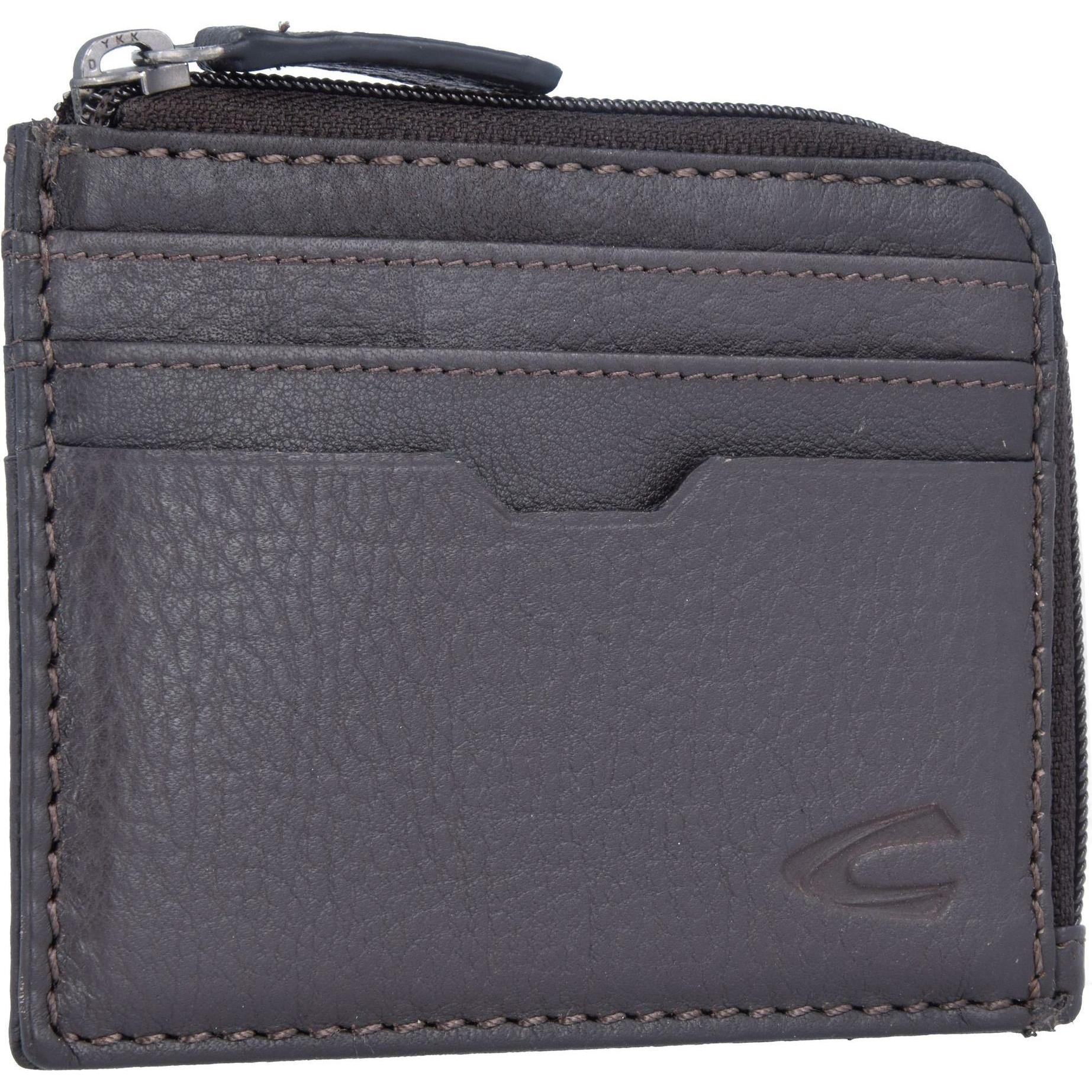 Camel Active, Portemonnaie, Macau Kreditkartenetui Leder 11 cm, Braun