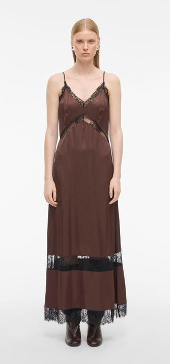 Image du produit Rouge Edit Spitzen Maxikleid (40)