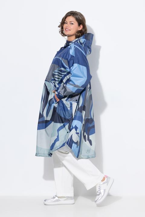 Produktbild Laurasøn Funktions-Regencape, Unisex, Print, Kapuze (One Size)