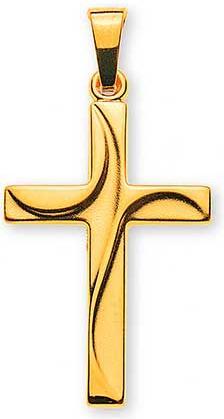 Image du produit Natsumi Schmuck Pendentif croix en or jaune 18K/750 (750/18 K Or jaune)