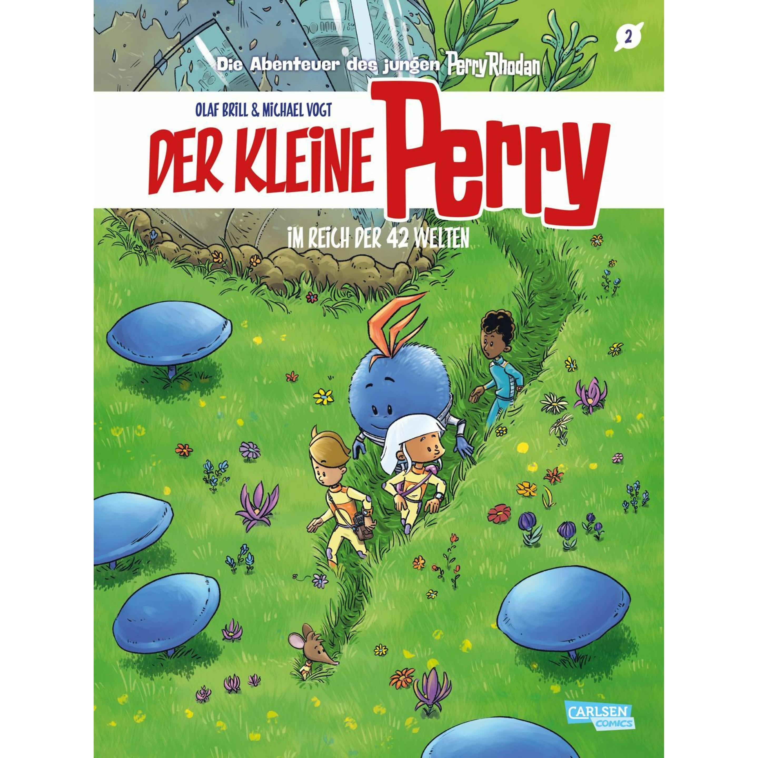 Der kleine Perry 2: Im Reich der 42 Welten, Belletristik von Olaf Brill, Michael Vogt