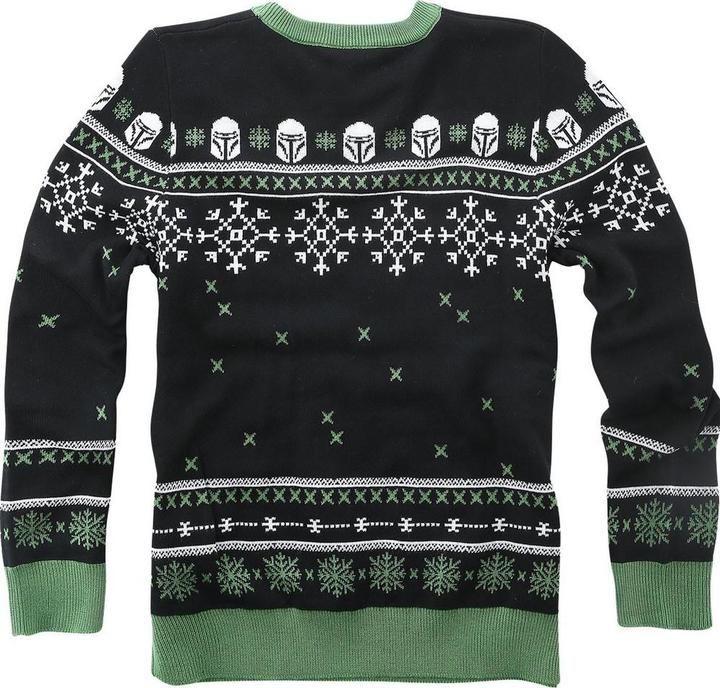 Image du produit Star Wars - Sweat Noël motif/style L'Enfant - Garçon (128)