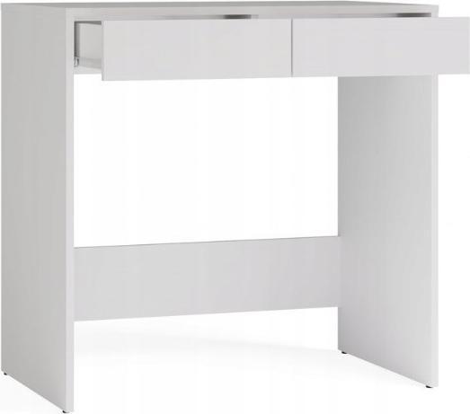 Image du produit Topeshop Schreibtisch MARINA 2S Weiss (81 x 50 x 80 cm)