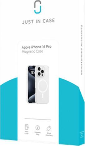 Actual product image Just in Case TPU Back Cover Transparent Magnetic Apple iPhone 16 Pro (Apple iPhone 16 Pro)