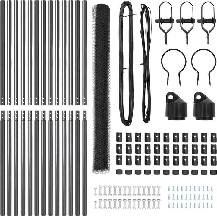 Actual product image VidaXL Outdoor fence set