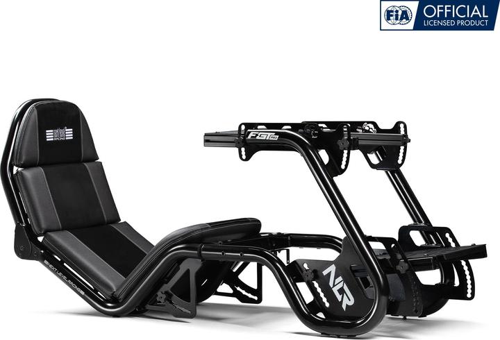 Next Level Racing F-GT Pro Formula and GT Racing Cockpit - Black Edition
