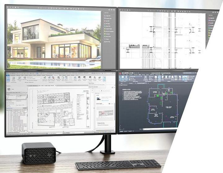 Image du produit HP Z2 MINI G1A RYZEN AI MP 390 (1000 Go, 64 Go)