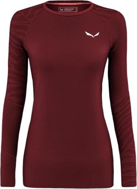 Actual product image Salewa Cristallo Warm Alpine Merino Responsive Long Sleeve Baselayer Da (42)
