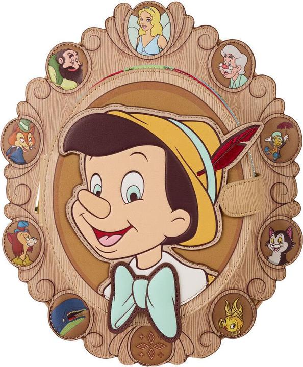 Produktbild Loungefly Mochila Cameo Pinocho Disney 28cm