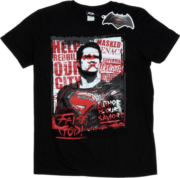 Produktbild Batman v Superman Falscher Gott TShirt (M)