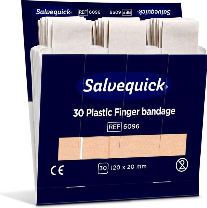 Produktbild Salvequick Refill Pflaster-Strips wasserfest (30x)