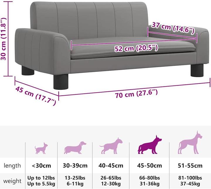 Image du produit vidaXL Hundebett (Chien)