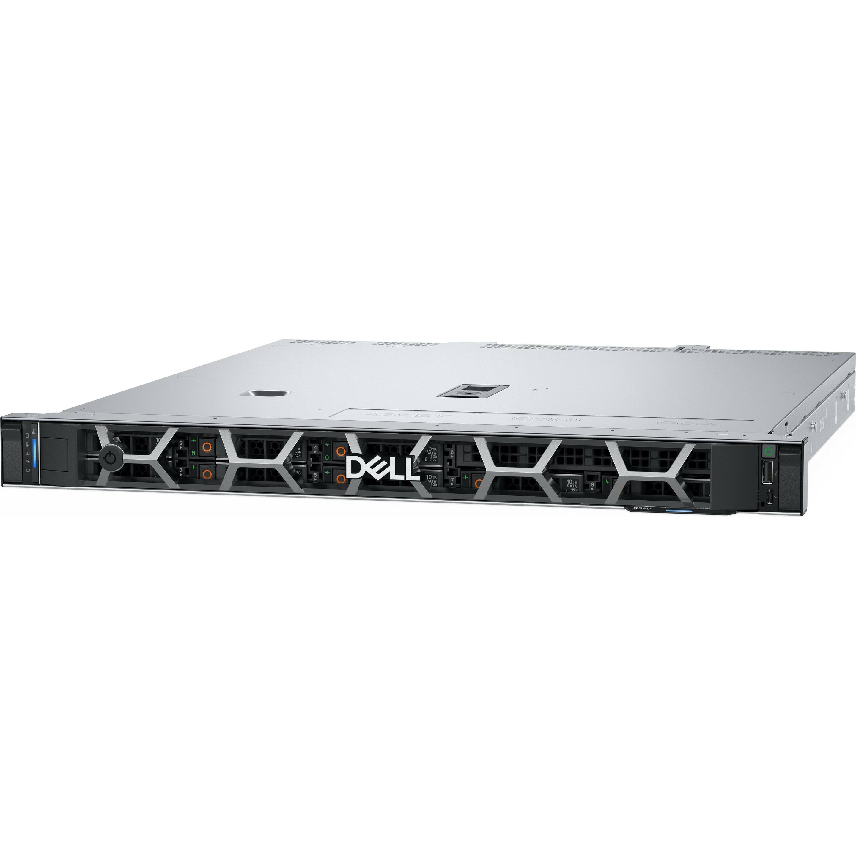 Dell POWEREDGE R360 SMART (Intel Xeon E-2434, 16 GB, Rack Server), Server