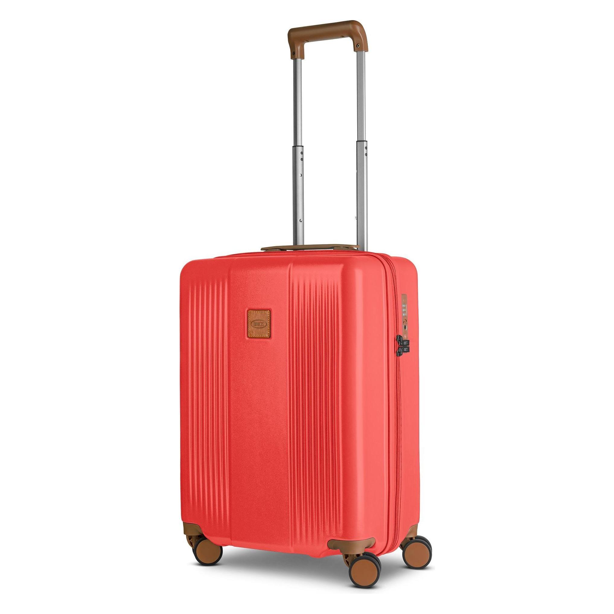 Brics, Koffer, Ferrara 4 Rollen Kabinentrolley S 55 Cm, Rot, (38 l)