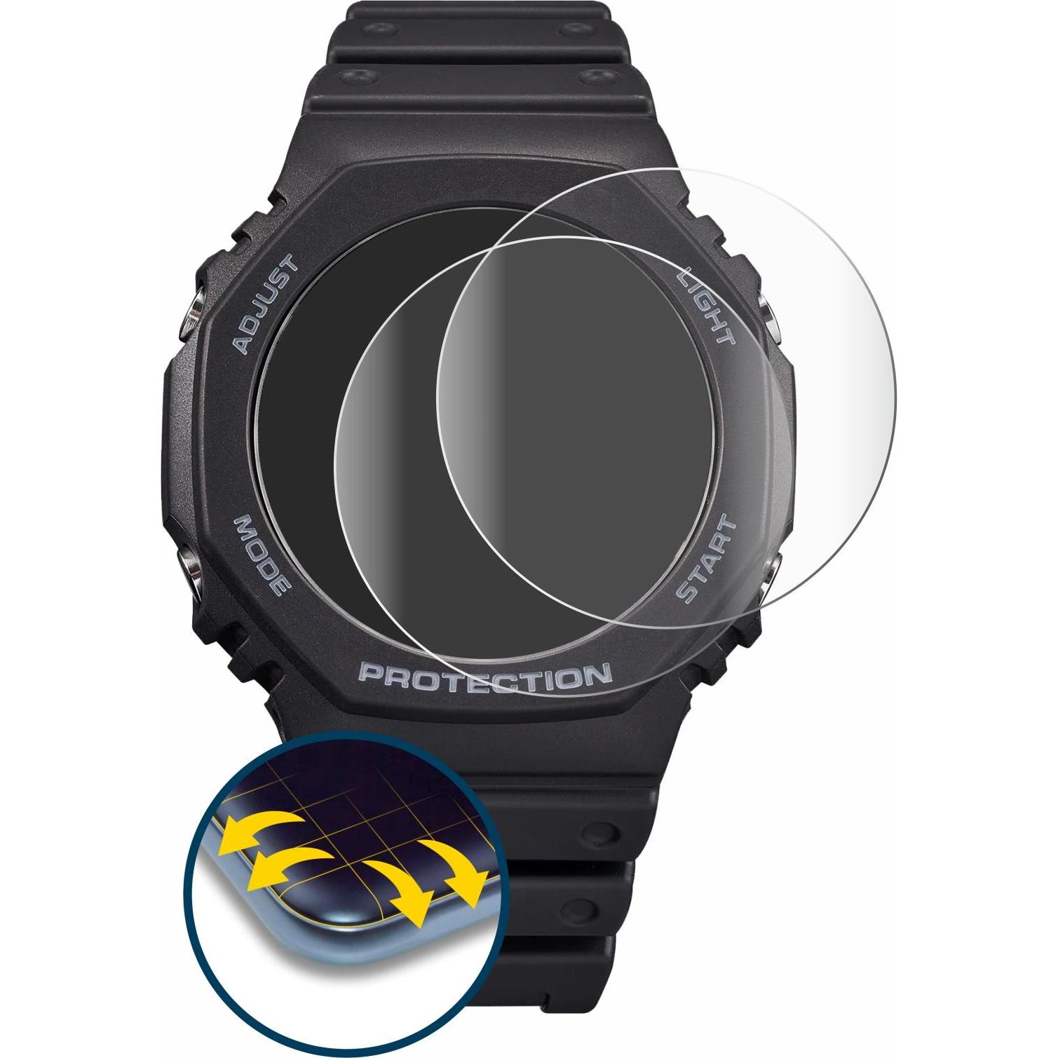 Thumbnail - BROTECT Full-Cover Displayschutz, Smartwatch Schutzfolie, Transparent