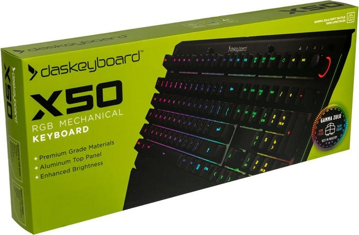 Produktbild Das Keyboard X50Q, DE Layout, soft tactile Omron (DE, Kabelgebunden)