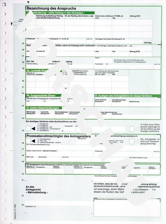 Productafbeelding Avery 25 Aanmaning voor geautomatiseerde verwerking Formulieren 2887 (25 x)